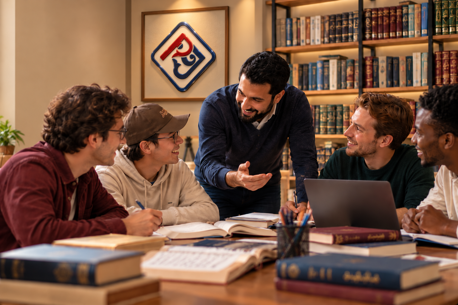 Students Learning Arabic